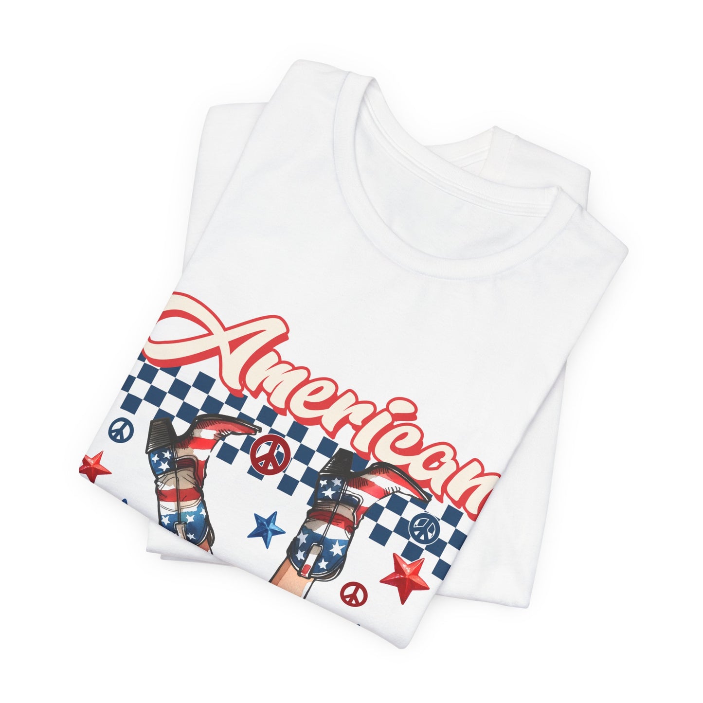 American Sweetheart T-Shirt — Retro Patriotic 4th of July Tee