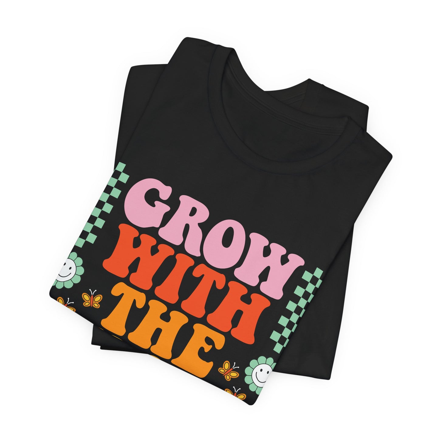 Grow With The Flow Retro Floral T-Shirt