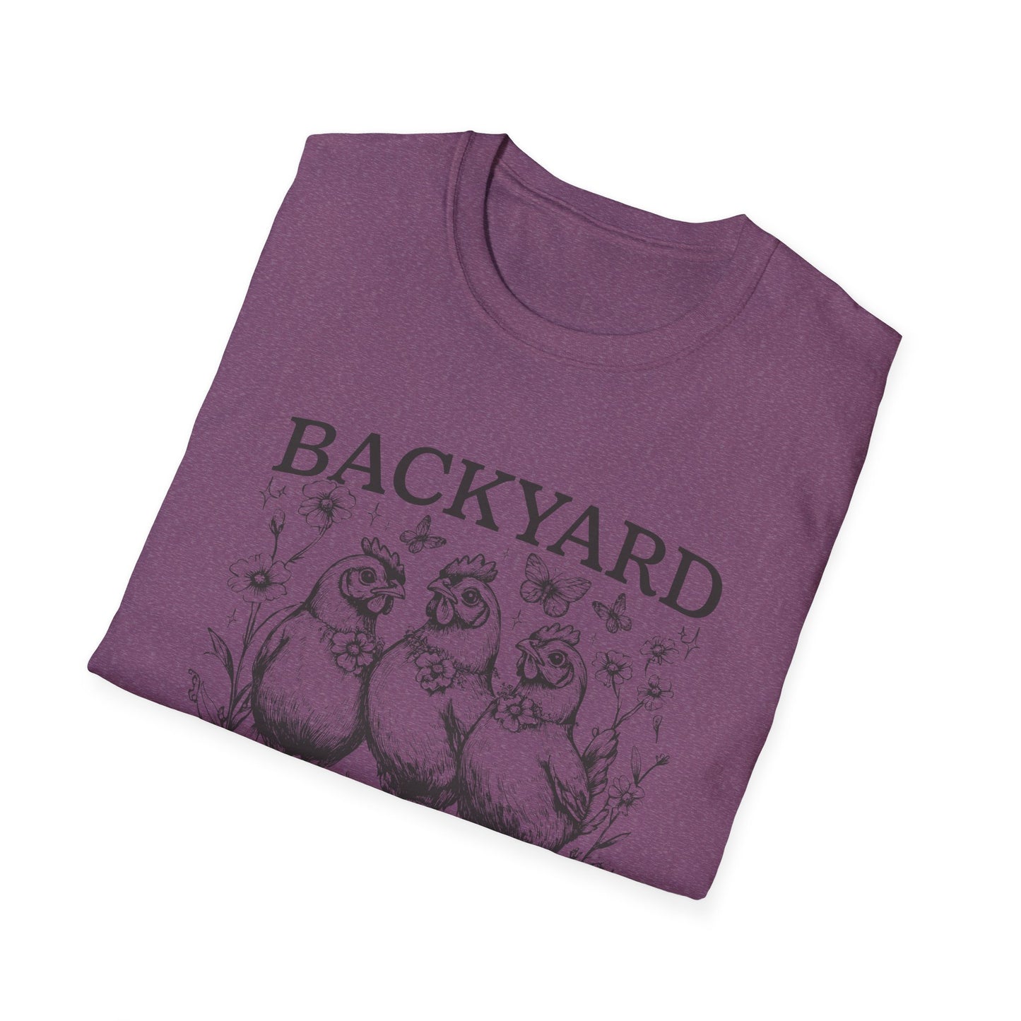 Backyard Coop Club T-Shirt — 'Ladies Only' Vintage Chicken Farm Tee