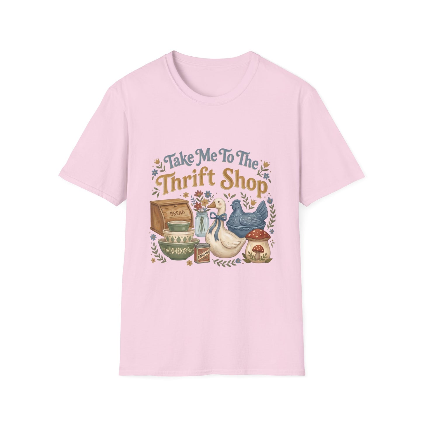 Take Me To The Thrift Shop T-Shirt – Vintage Thrifting Graphic Tee
