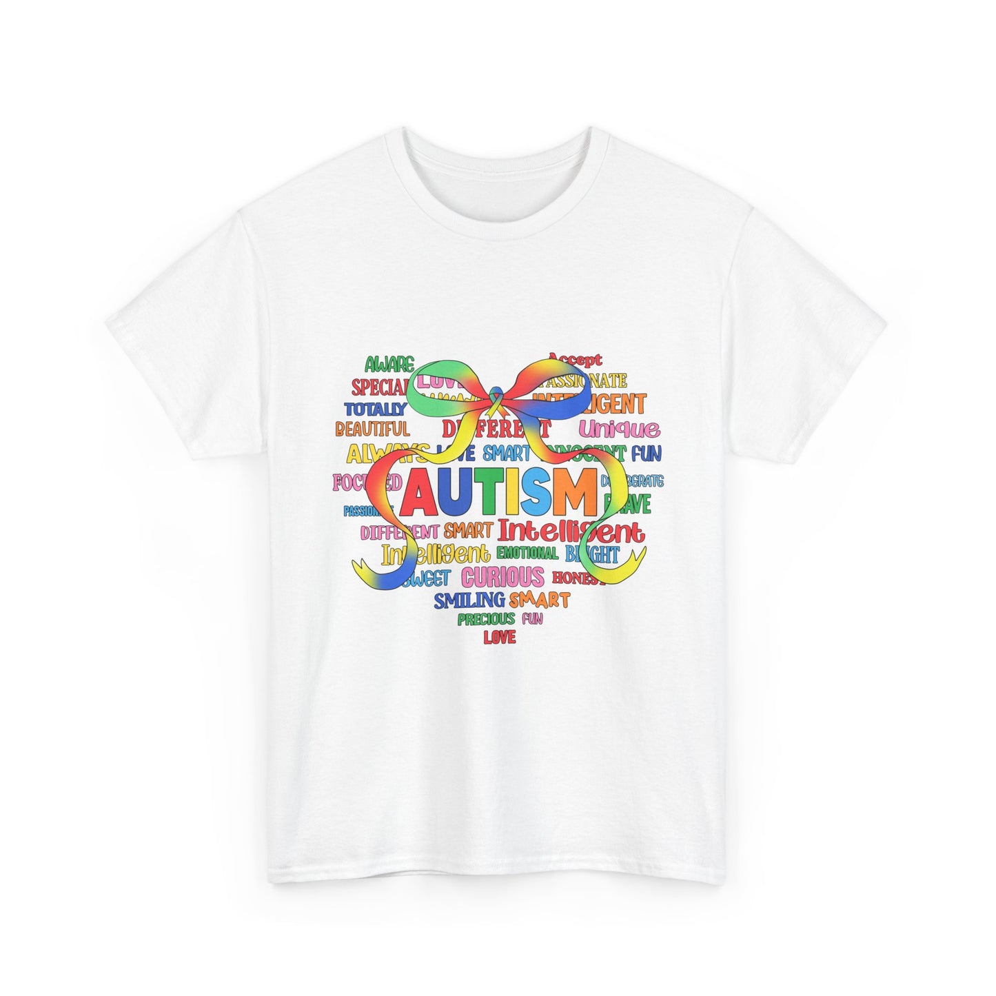 Autism Awareness Puzzle Heart T-Shirt – Colorful Support & Acceptance Tee