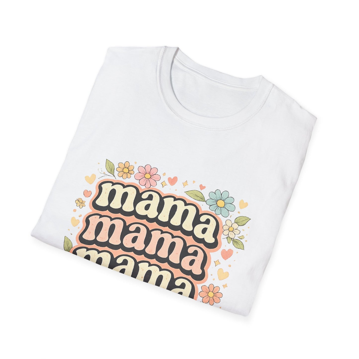 Mama Floral T-Shirt — Retro Mom Gift for Mother’s Day