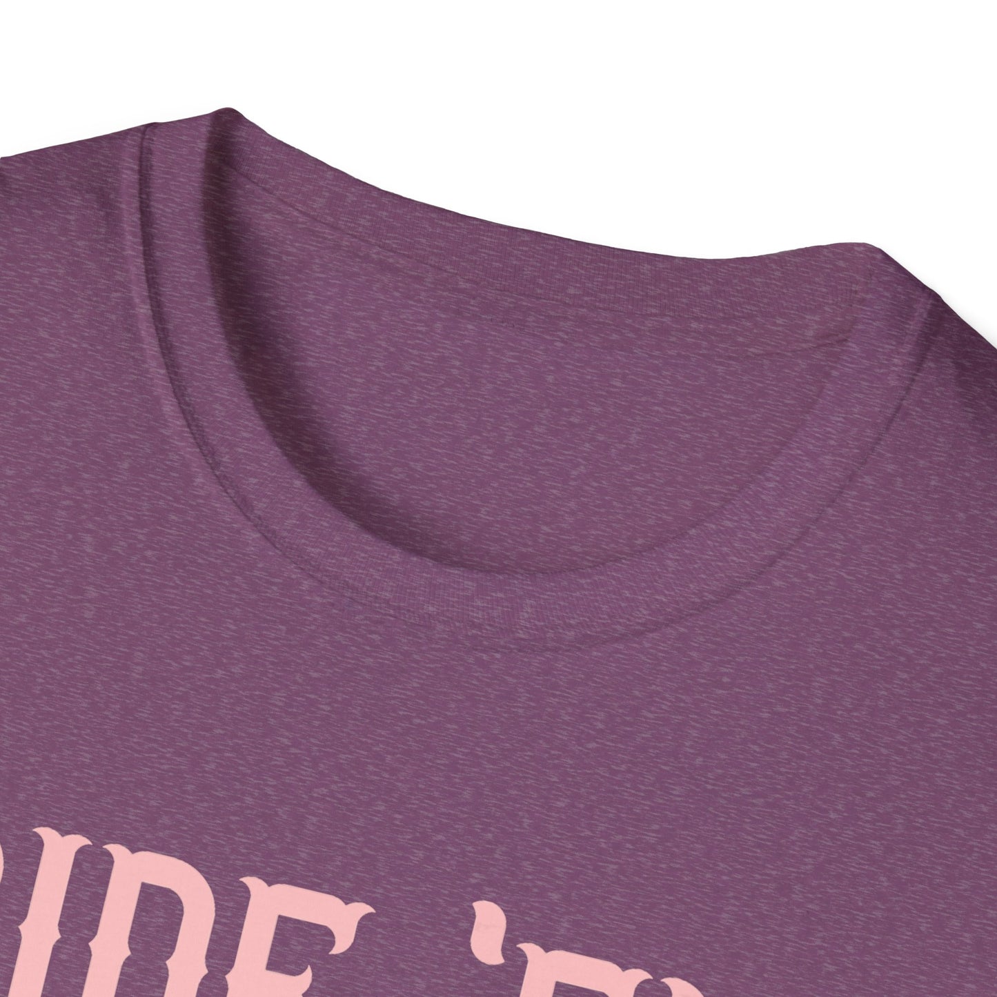 Ride 'Em Cowgirl T-Shirt — Pink Cowboy Hat Graphic Tee