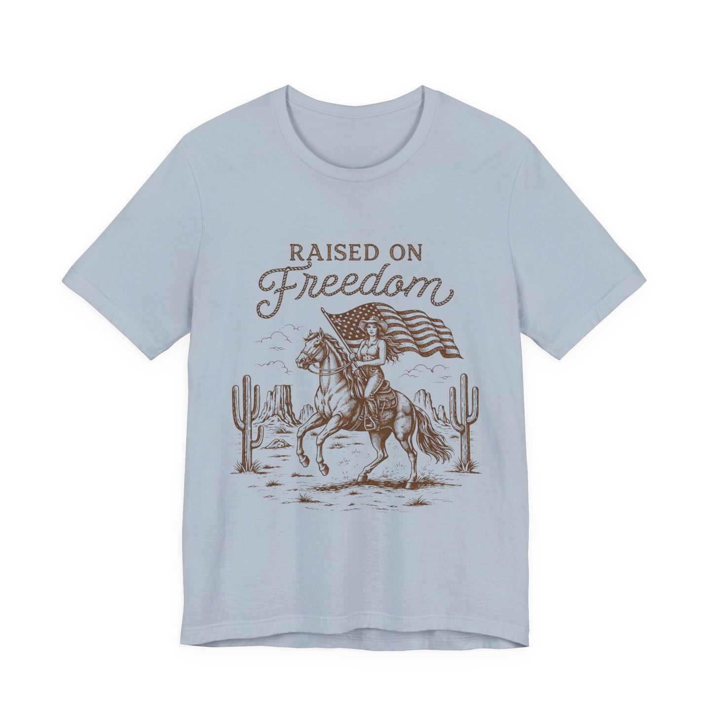 Raised on Freedom Western Tee