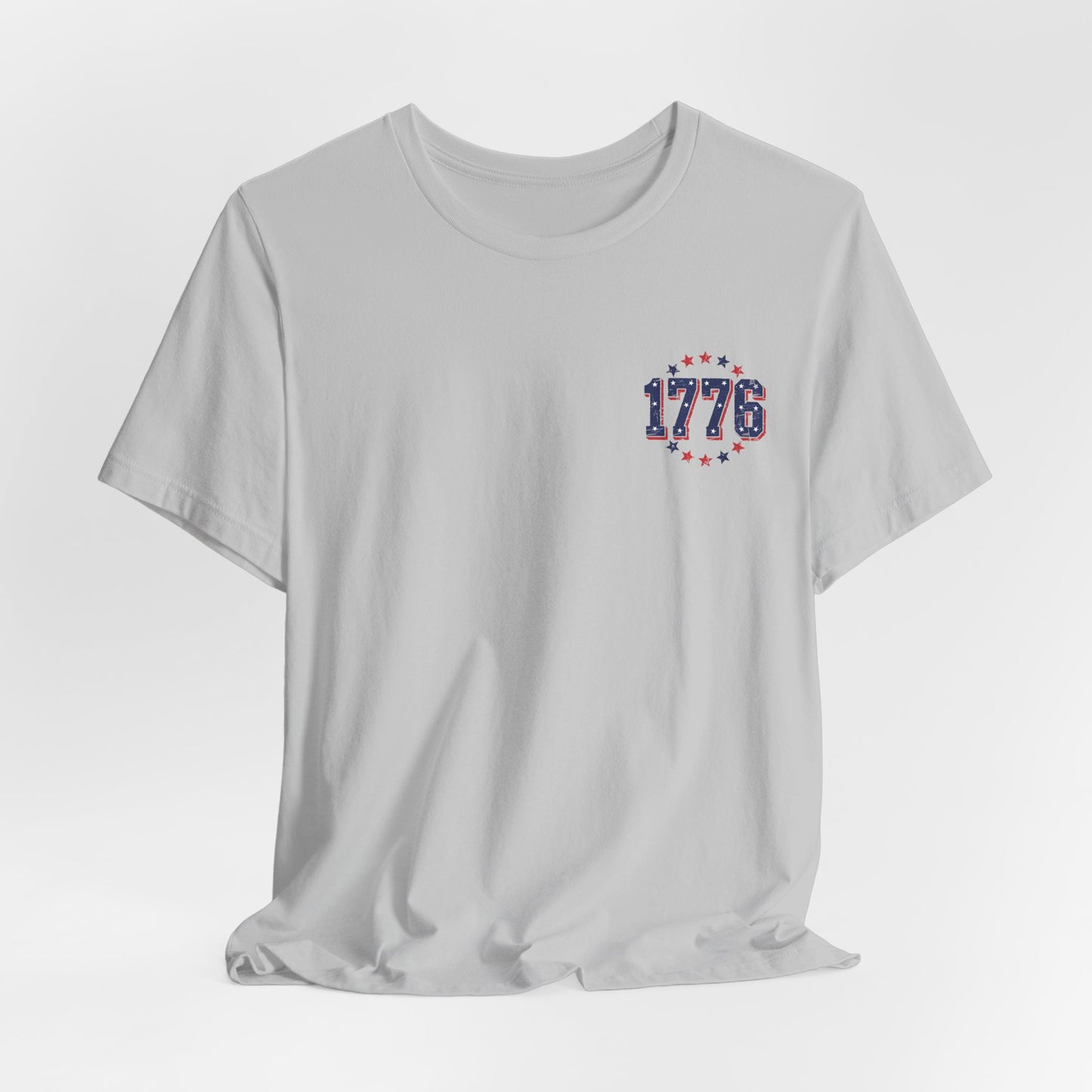 America 1776 Eagle T‑Shirt — Land of the Free, Home of the Brave
