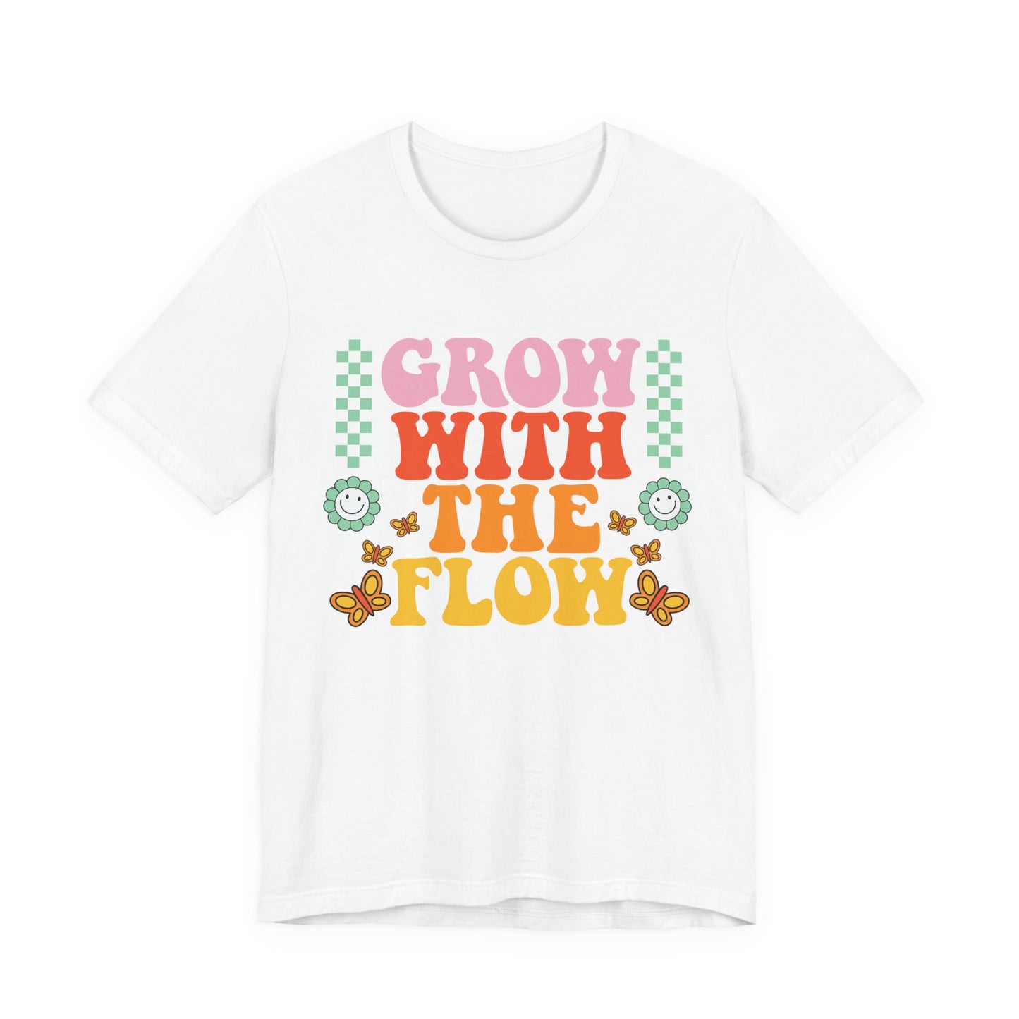 Grow With The Flow Retro Floral T-Shirt
