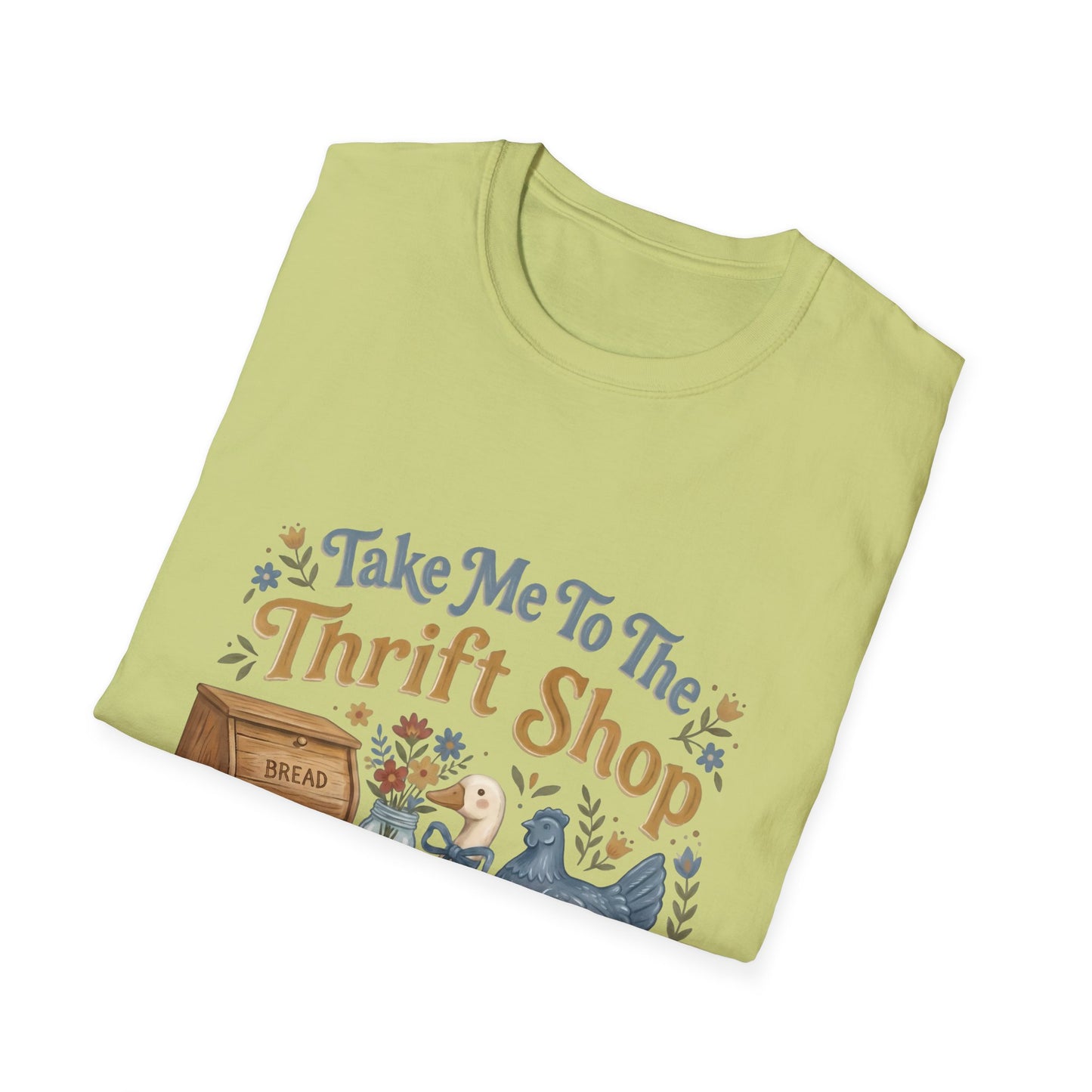 Take Me To The Thrift Shop T-Shirt – Vintage Thrifting Graphic Tee