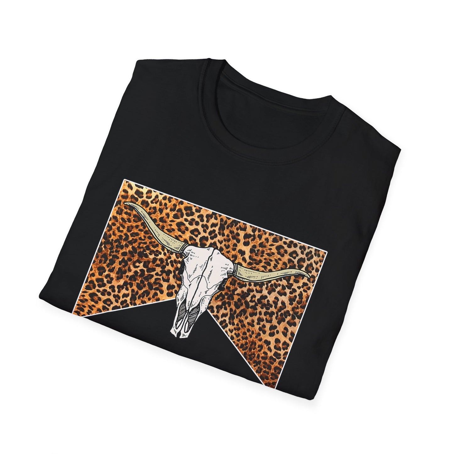 Cowboy Killer Graphic Tee – Leopard Skull Western T-Shirt