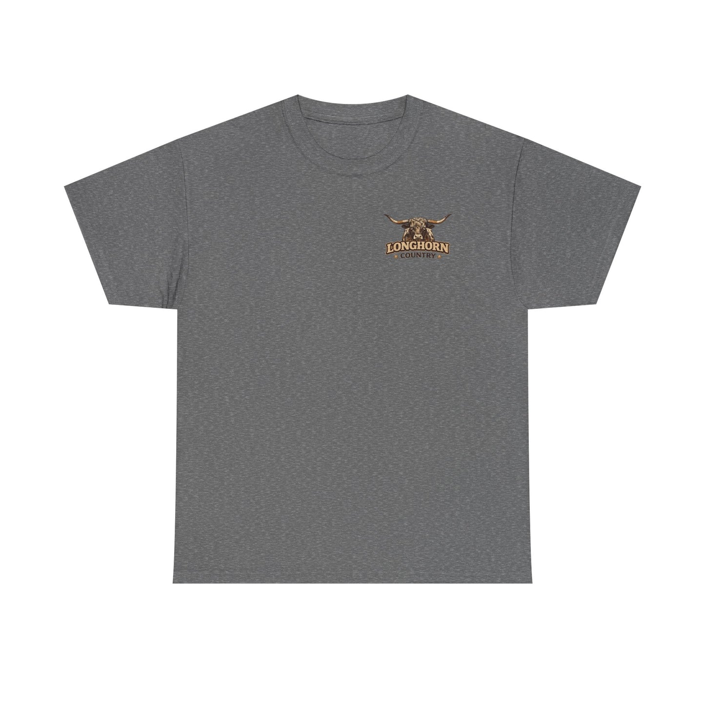 Longhorn Country Tee — Western Bull Graphic T-Shirt