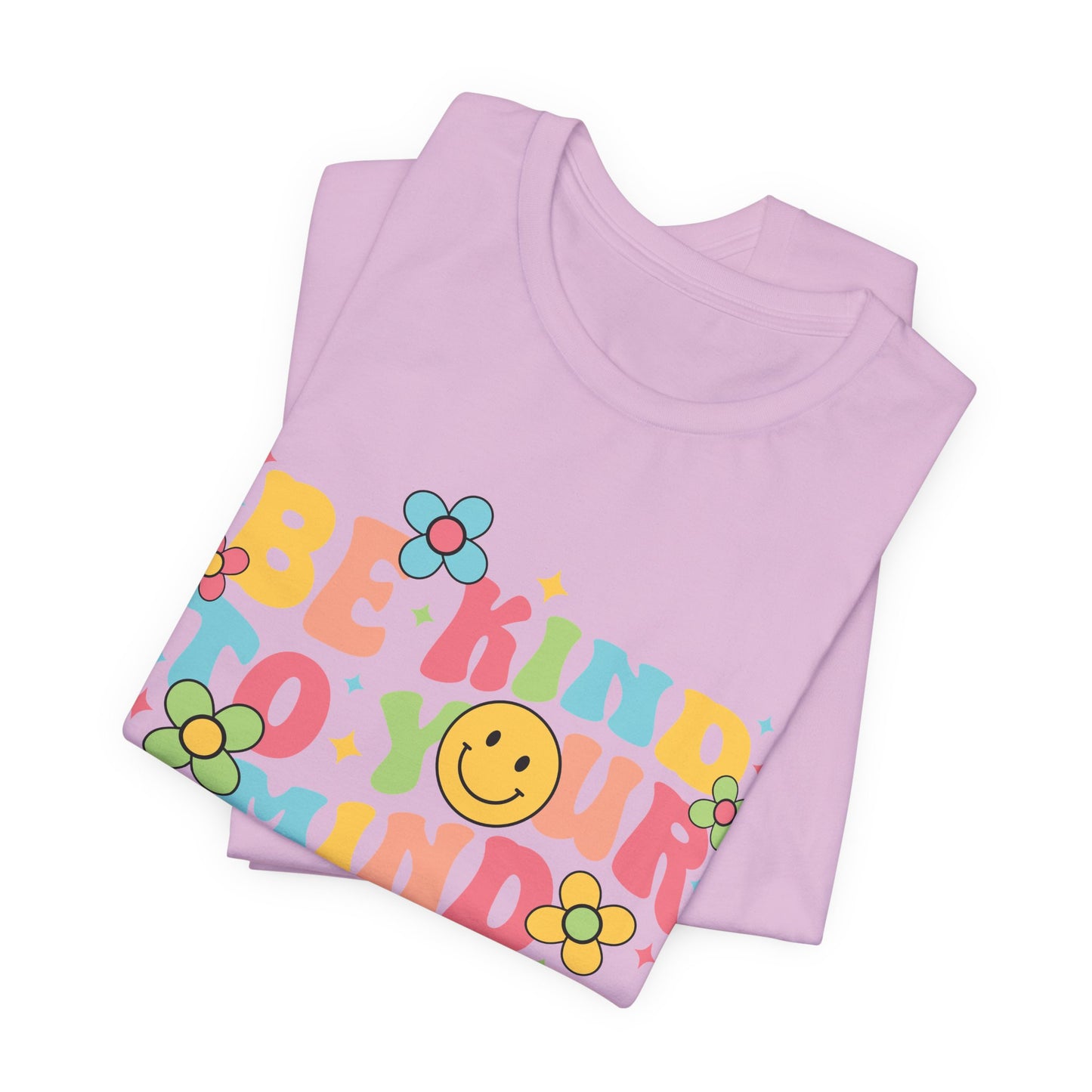 Be Kind to Your Mind T-Shirt — Retro Smile Mental Health Awareness Tee