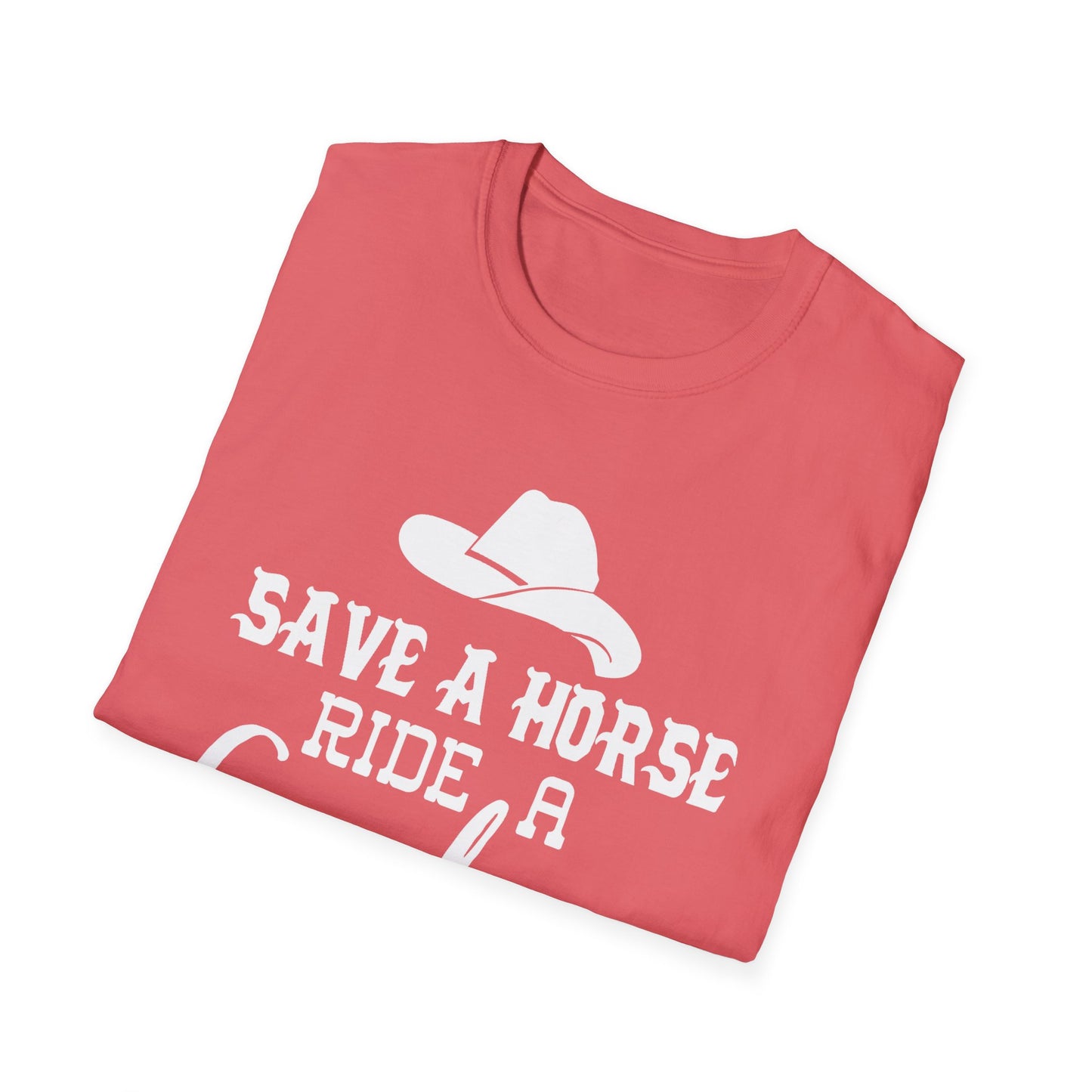 Save a Horse Ride a Cowboy T-Shirt – Western Cowboy Hat Graphic Tee