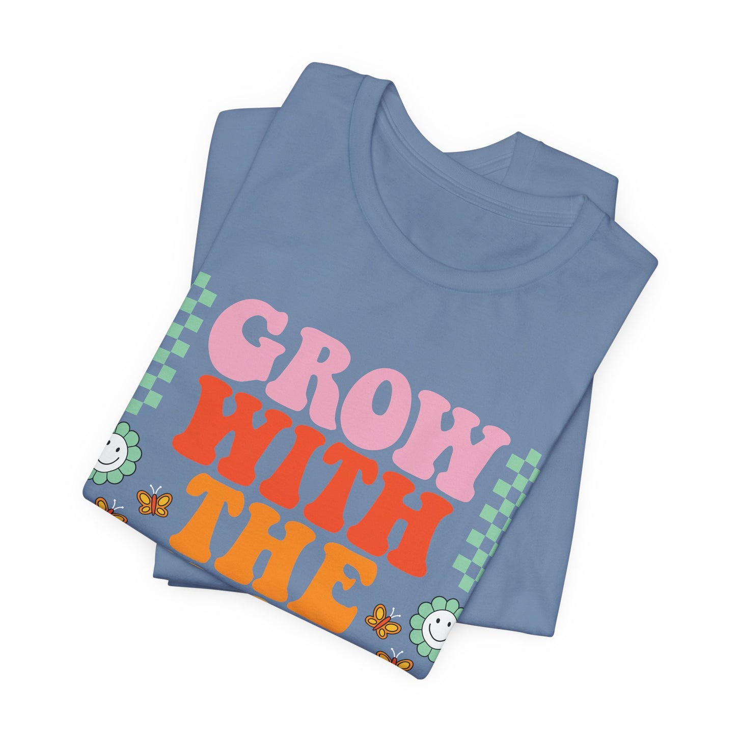 Grow With The Flow Retro Floral T-Shirt
