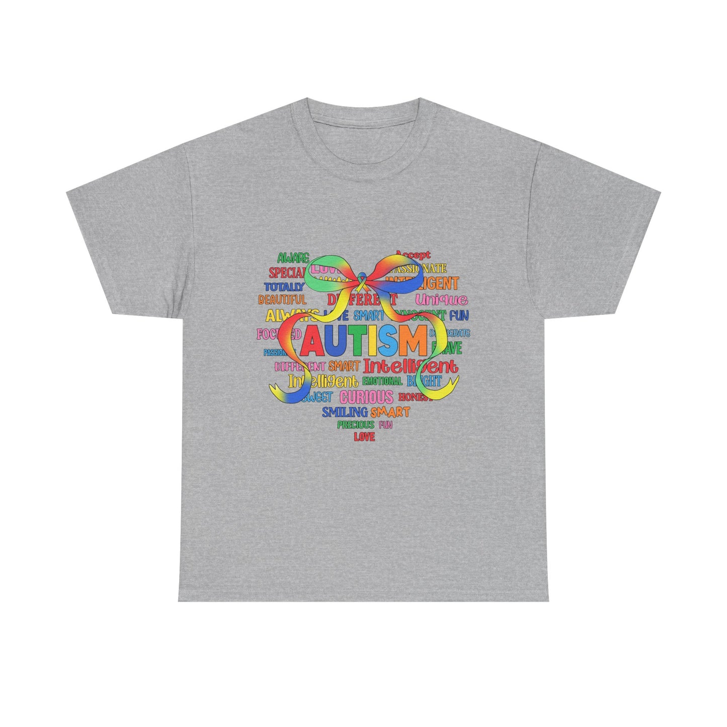 Autism Awareness Puzzle Heart T-Shirt – Colorful Support & Acceptance Tee