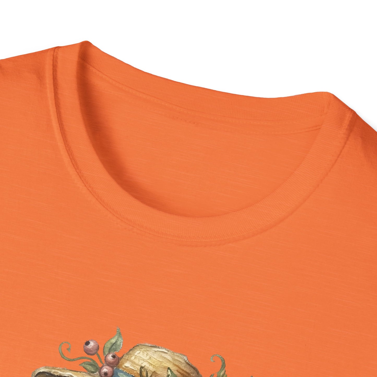 Garden Bird Tee — "There is a quiet peace to be found in the heart of the garden" Floral Bird T-Shirt