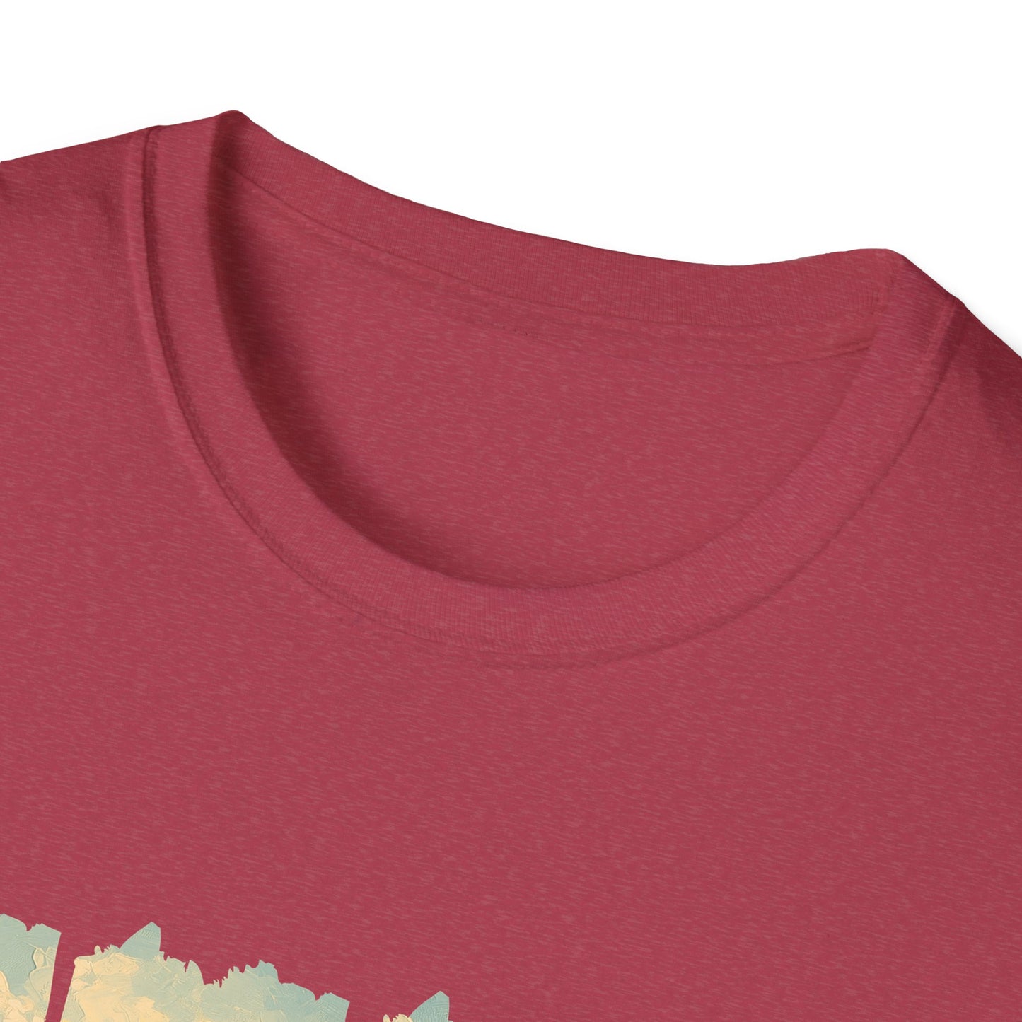 Mountain Meadow T-Shirt — Scenic Landscape Panel Tee