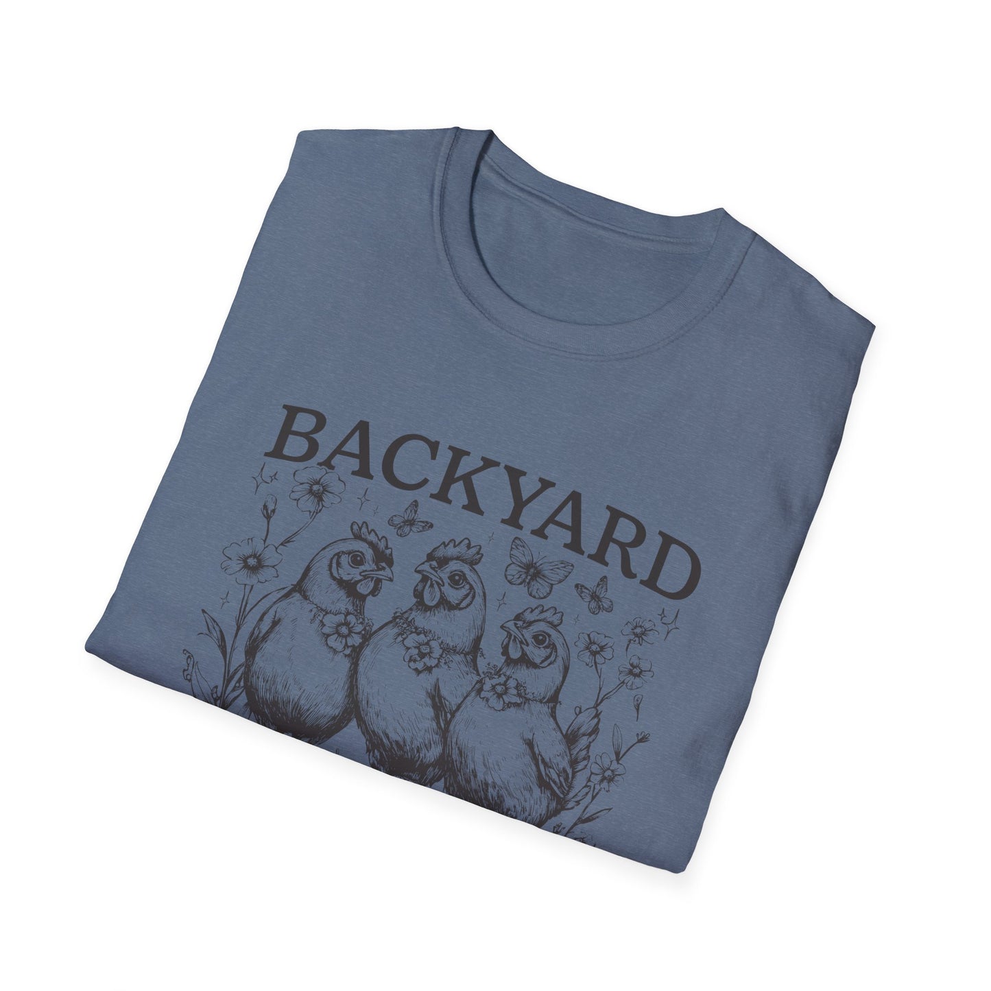 Backyard Coop Club T-Shirt — 'Ladies Only' Vintage Chicken Farm Tee