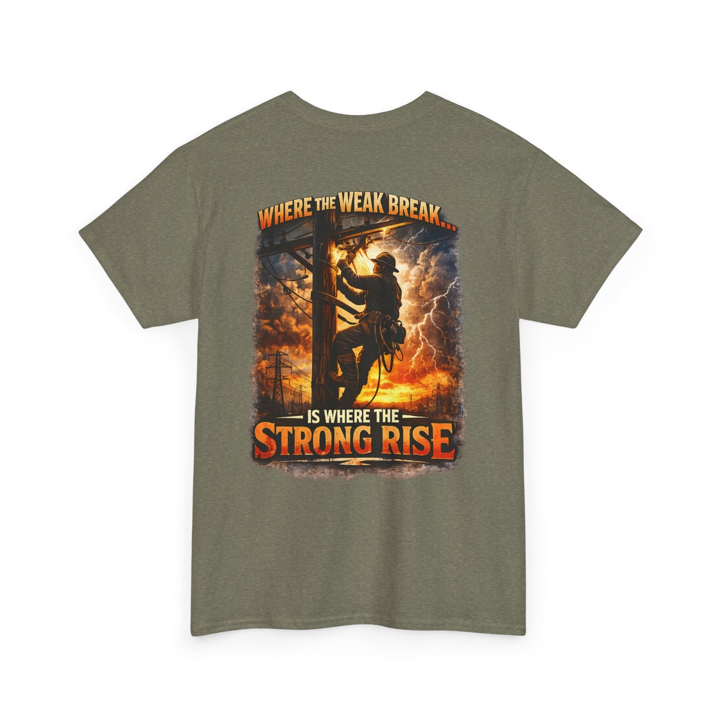 LINEMAN- Unisex Heavy Cotton Tee