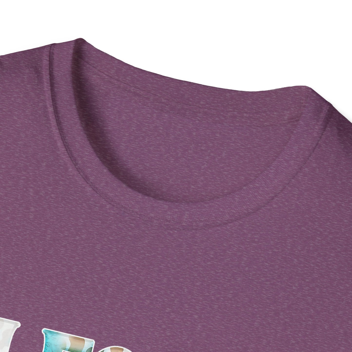 Blessed Mama T-Shirt — Floral Highland Cow Mother's Day Tee