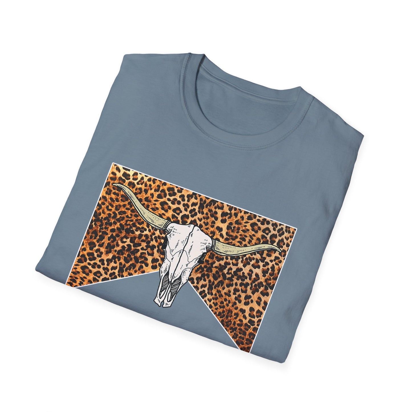 Cowboy Killer Graphic Tee – Leopard Skull Western T-Shirt