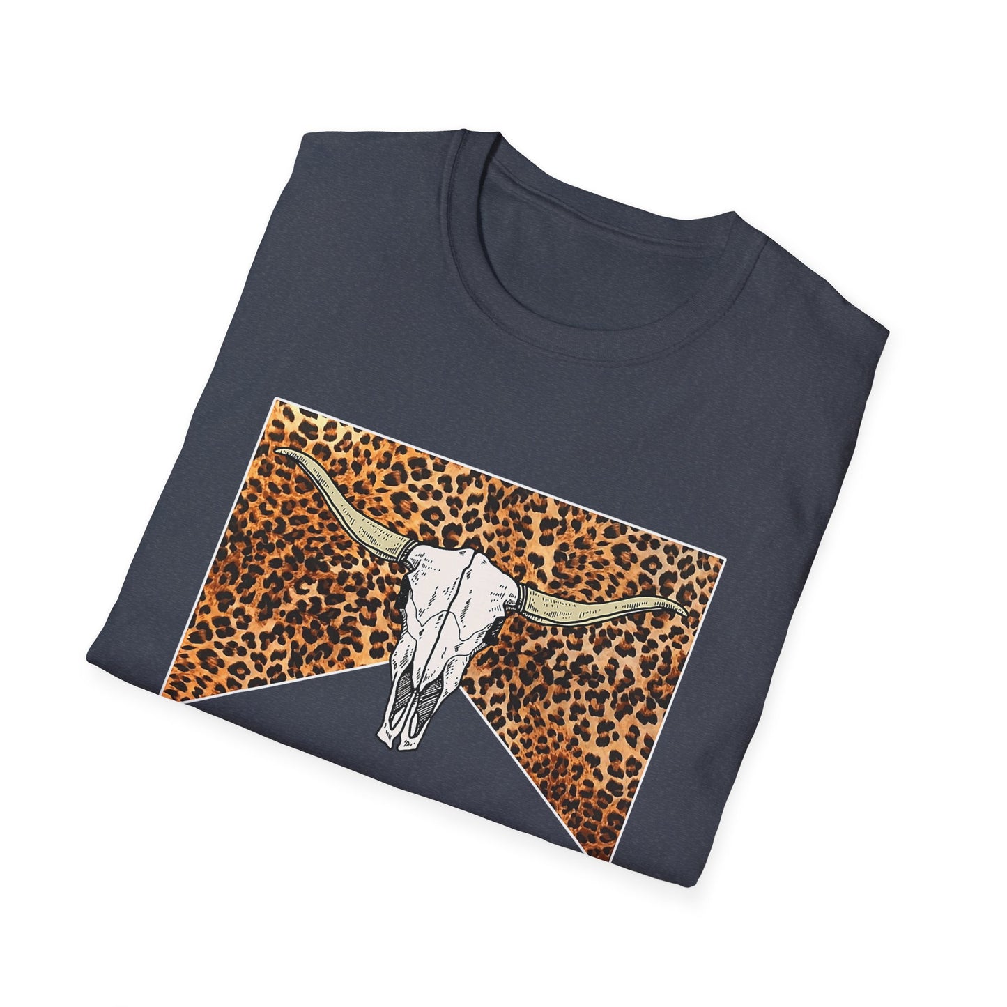 Cowboy Killer Graphic Tee – Leopard Skull Western T-Shirt