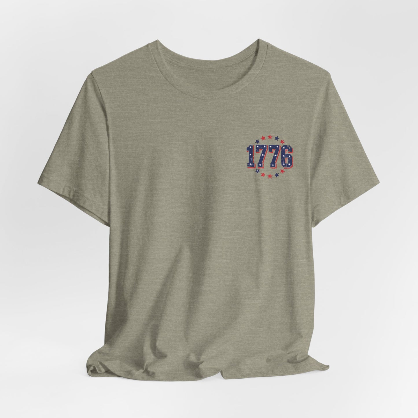 America 1776 Eagle T‑Shirt — Land of the Free, Home of the Brave