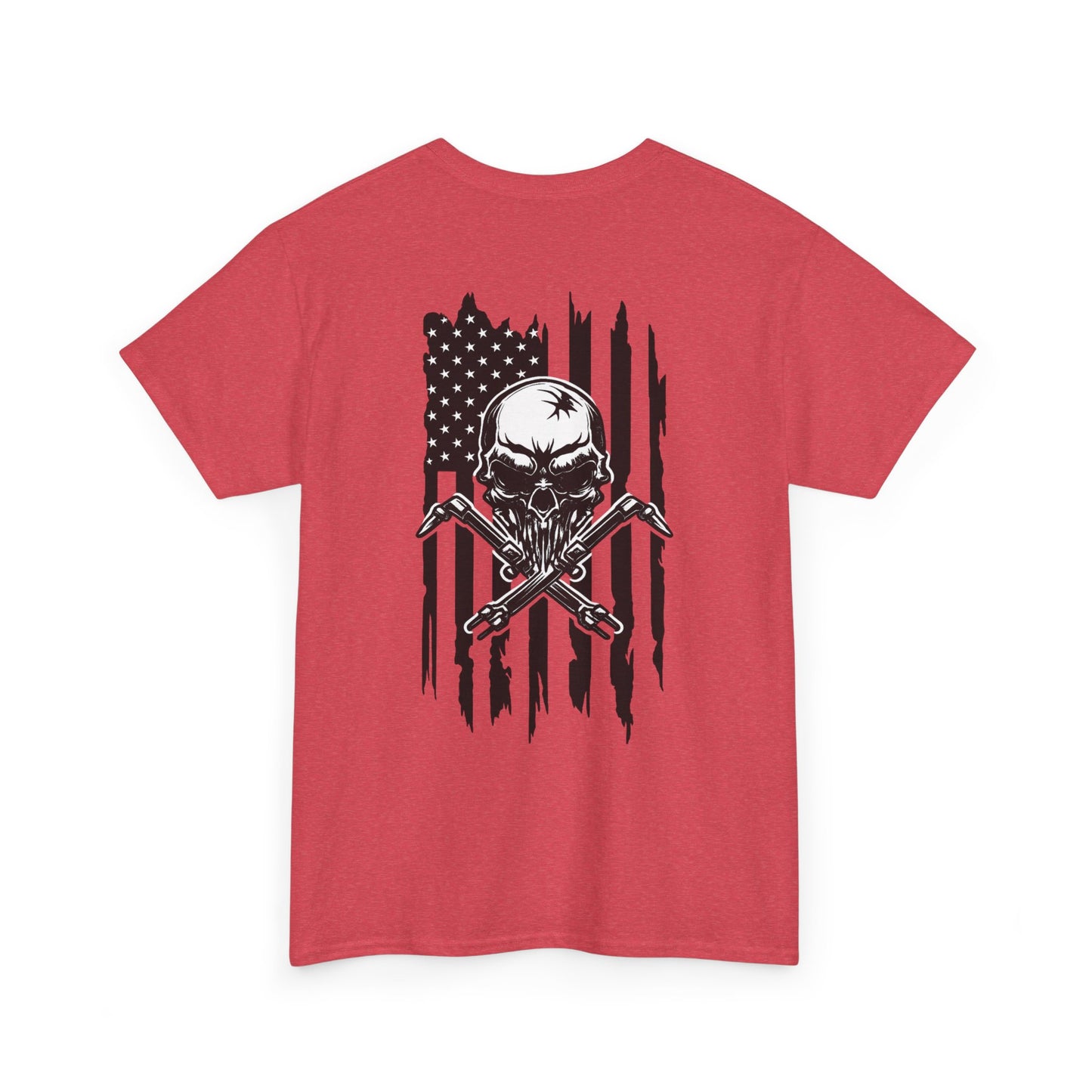 Welding “Hood Life” American Flag Tee