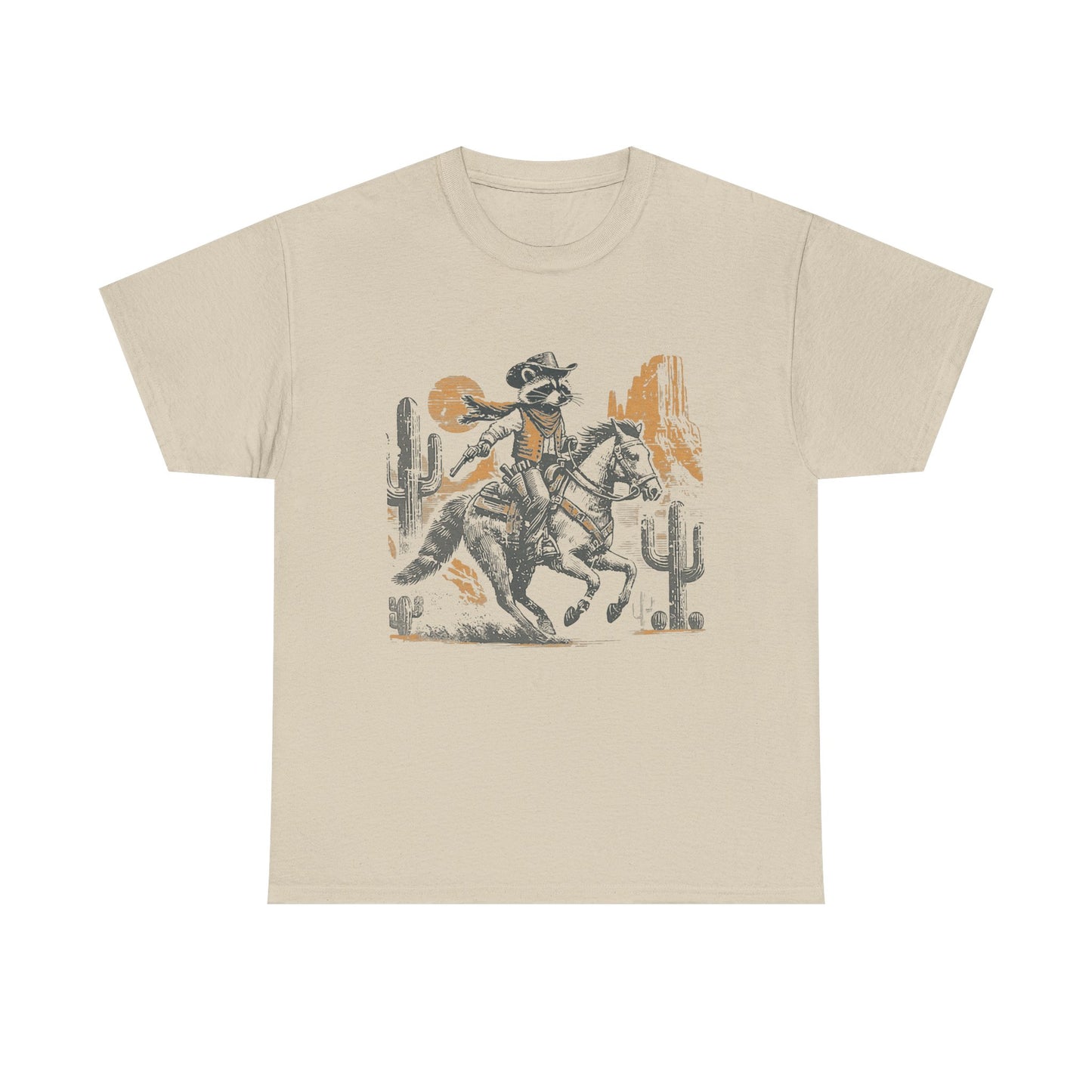 Cowboy on Horseback T-Shirt - Vintage Western Rodeo Desert Graphic Tee