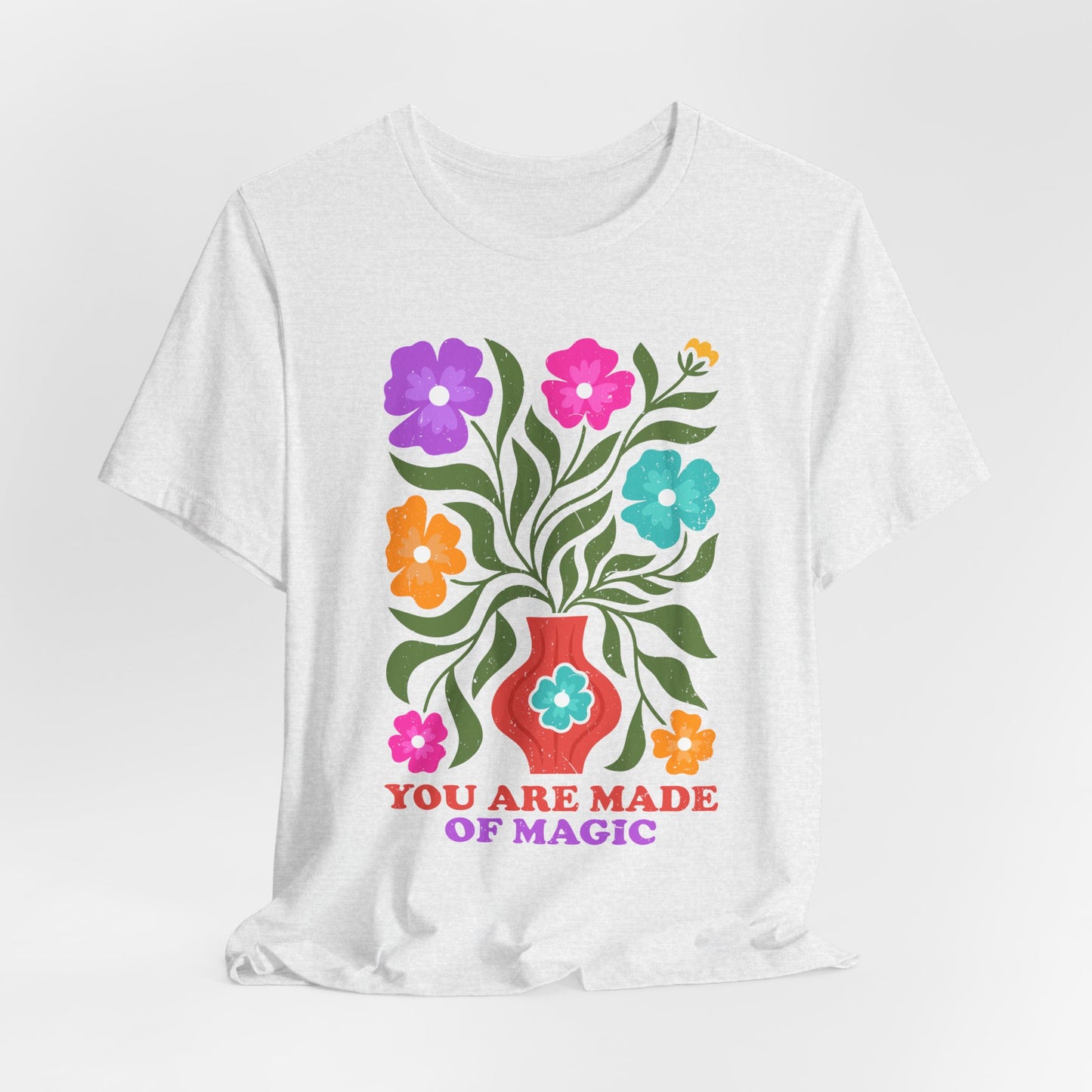 Floral 'You Are Made of Magic' Tee
