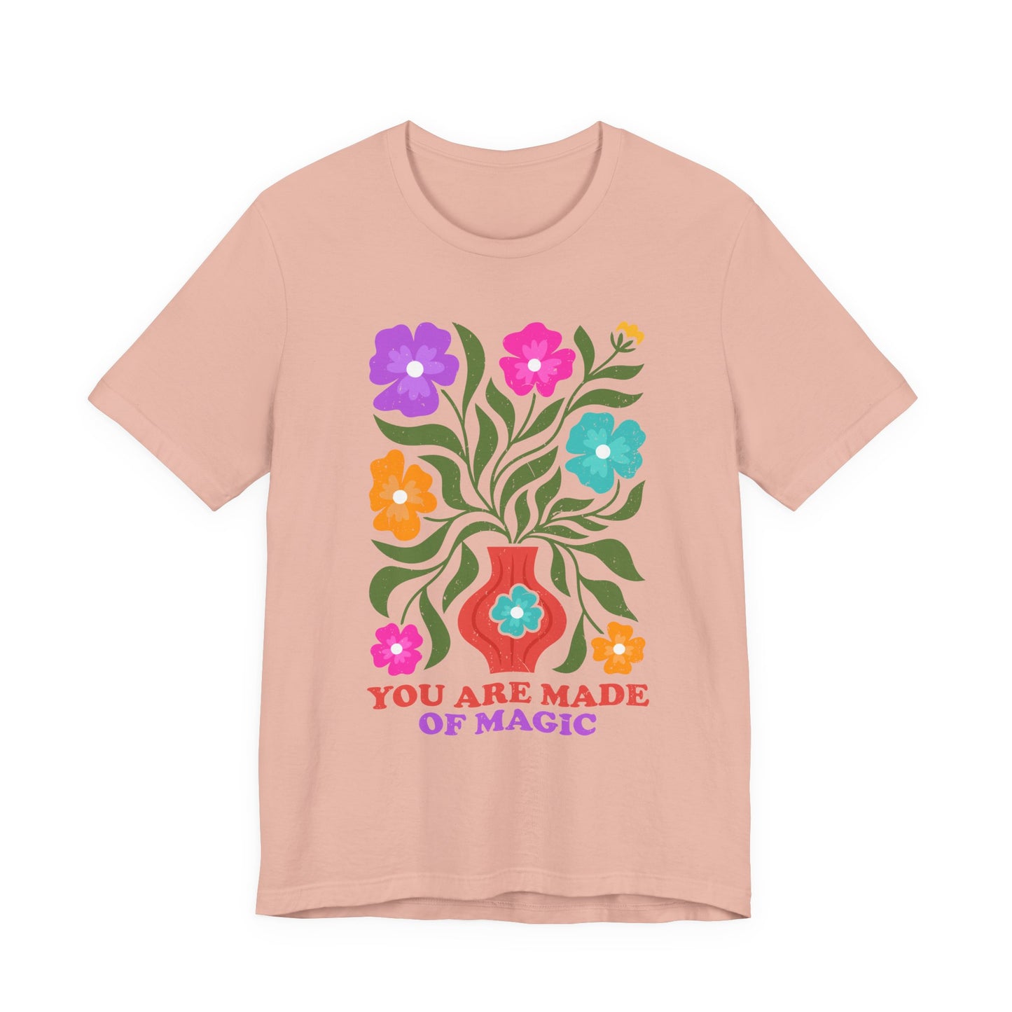 Floral 'You Are Made of Magic' Tee