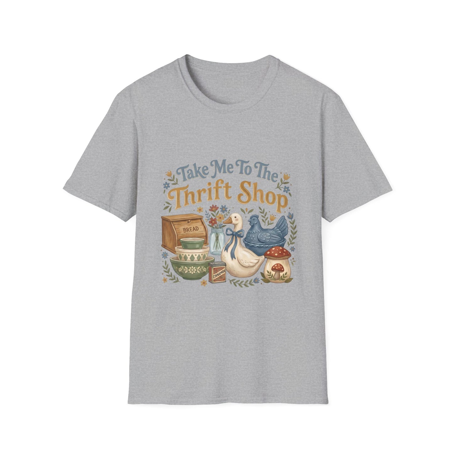 Take Me To The Thrift Shop T-Shirt – Vintage Thrifting Graphic Tee