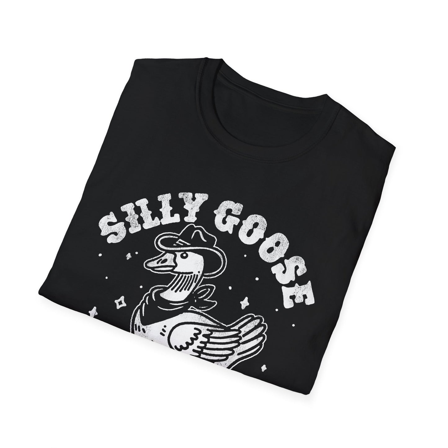 Silly Goose T-Shirt — Retro Cartoon Goose 'On the Loose' Graphic Tee