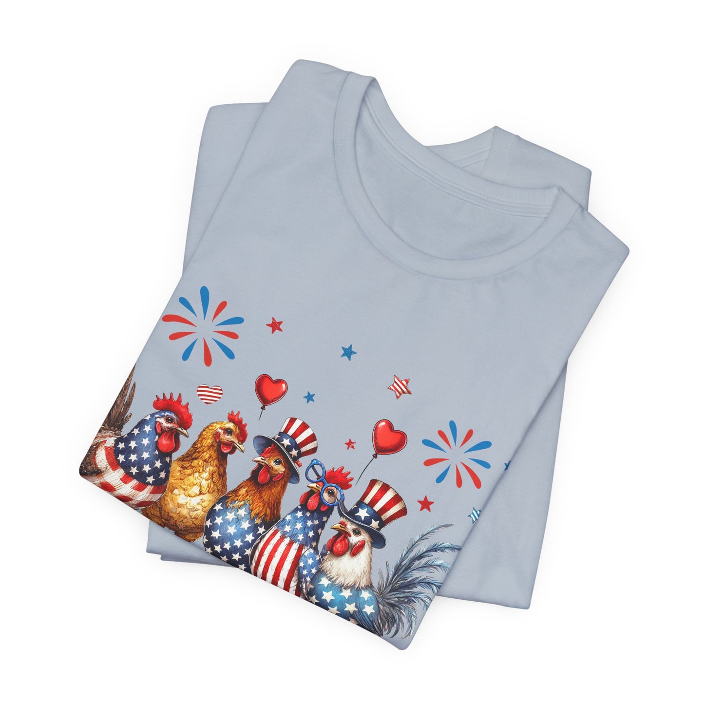 Chicken Patriotic Tee