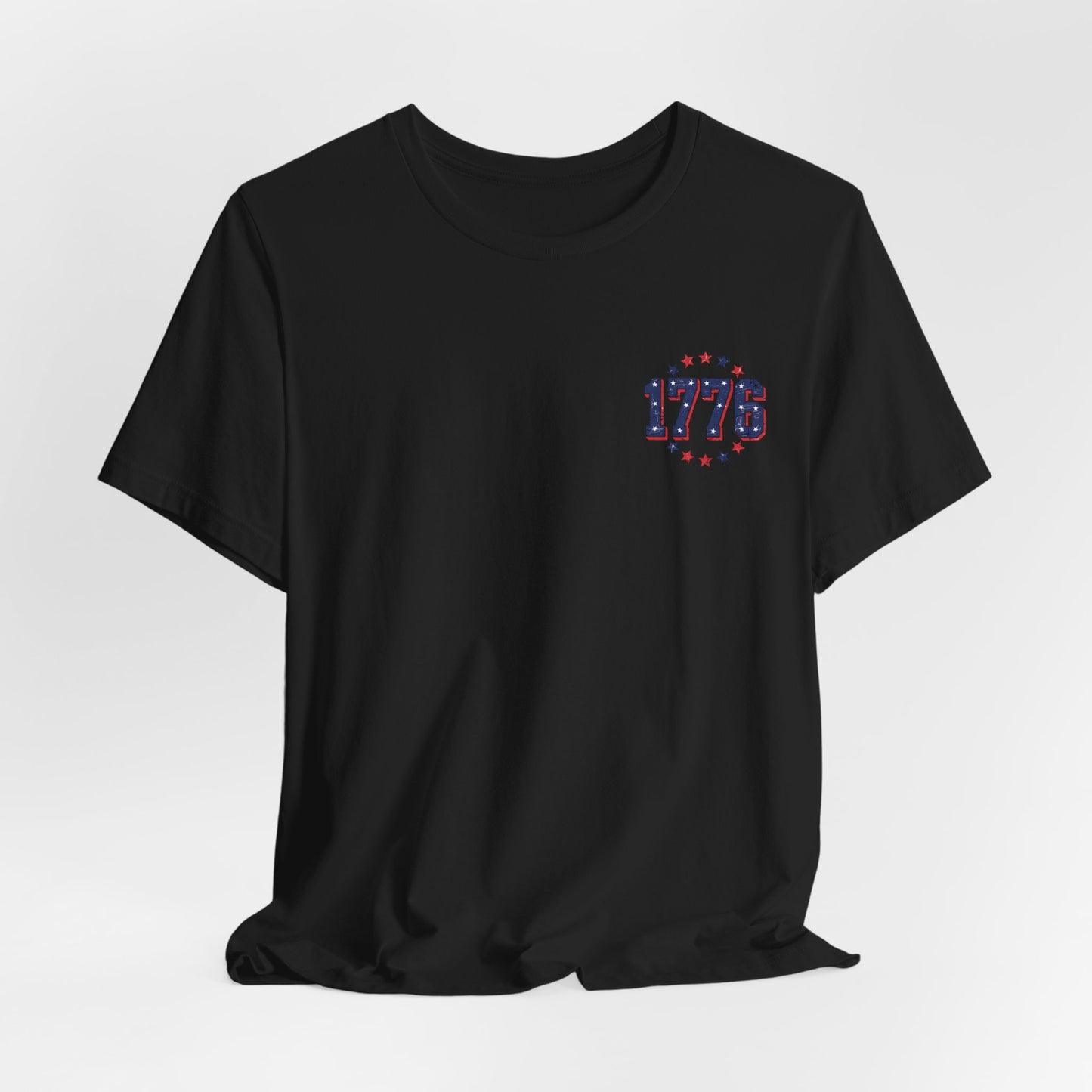America 1776 Eagle T‑Shirt — Land of the Free, Home of the Brave
