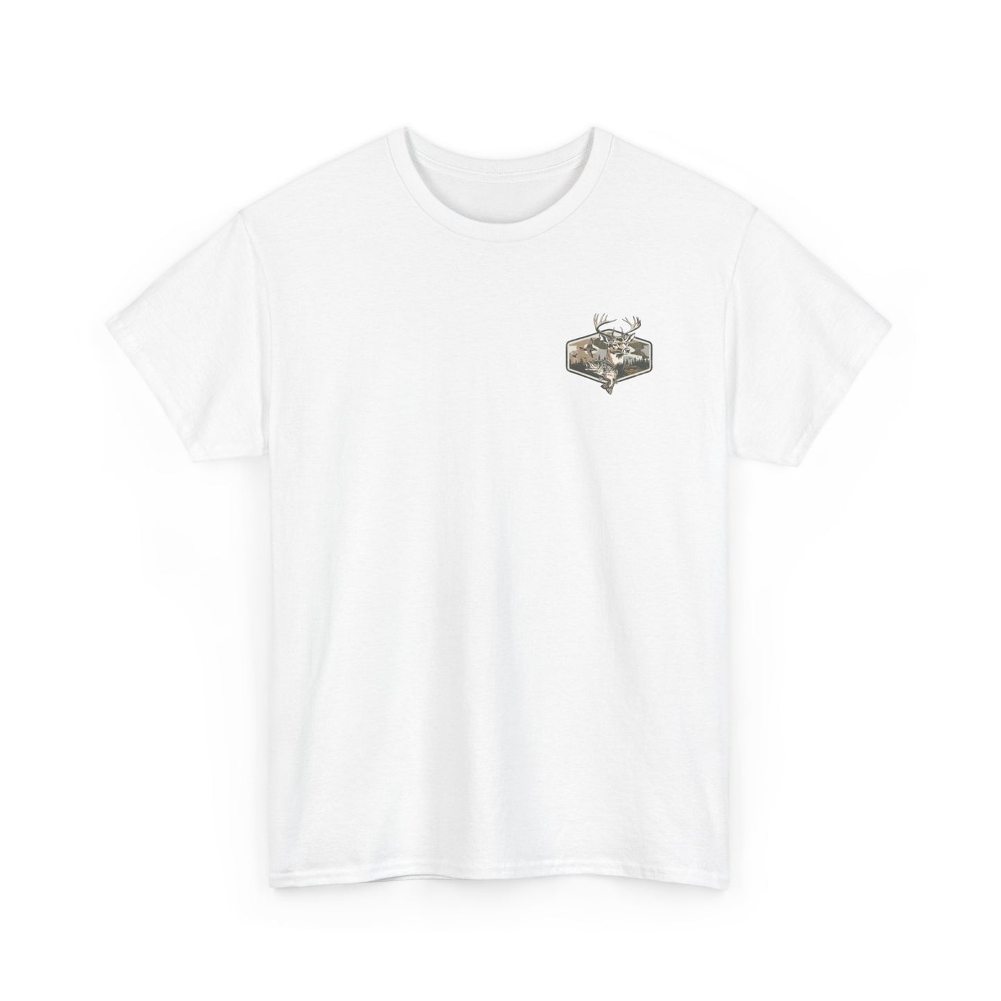 Deer Hunter Graphic Tee — Buck & Forest Outdoor T-Shirt