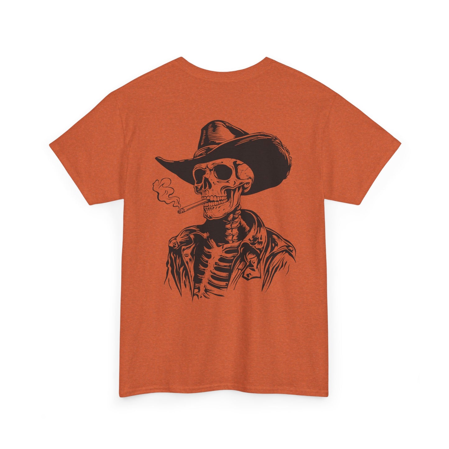 Skeleton Cowboy T-Shirt — Western Skull Graphic Tee