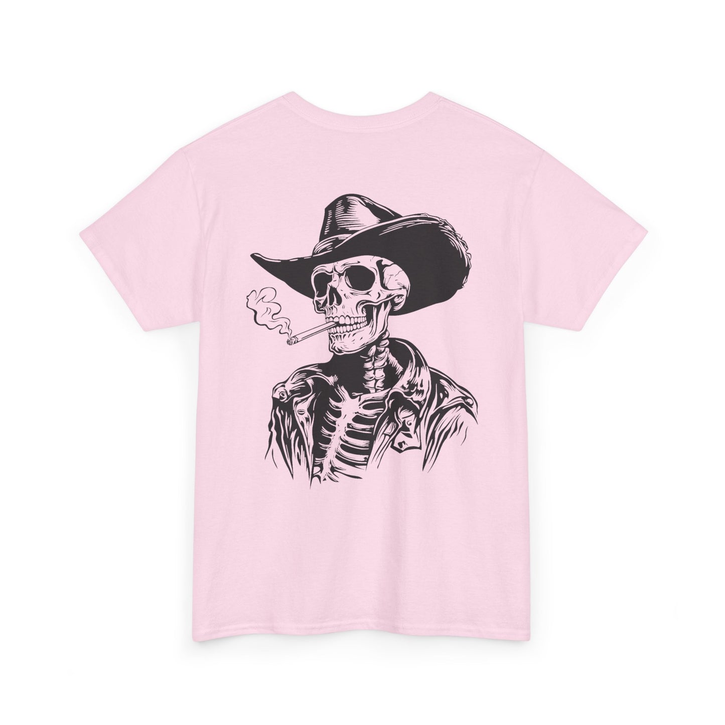 Skeleton Cowboy T-Shirt — Western Skull Graphic Tee