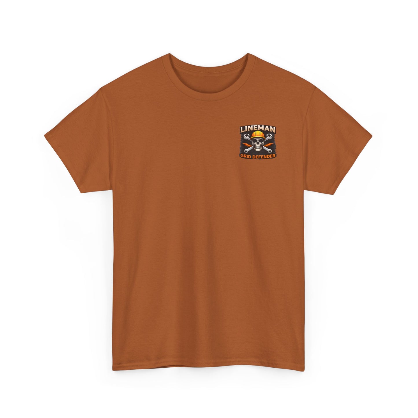 Lineman-Built to work-Born to climb Unisex Heavy Cotton Tee