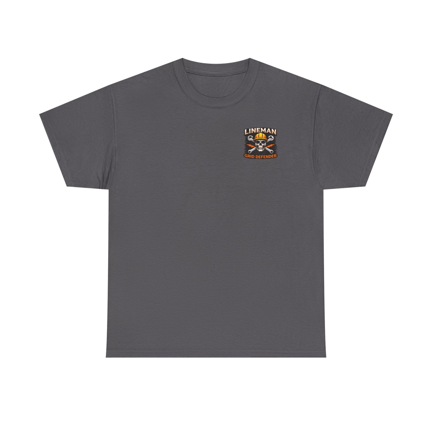 Lineman-Built to work-Born to climb Unisex Heavy Cotton Tee