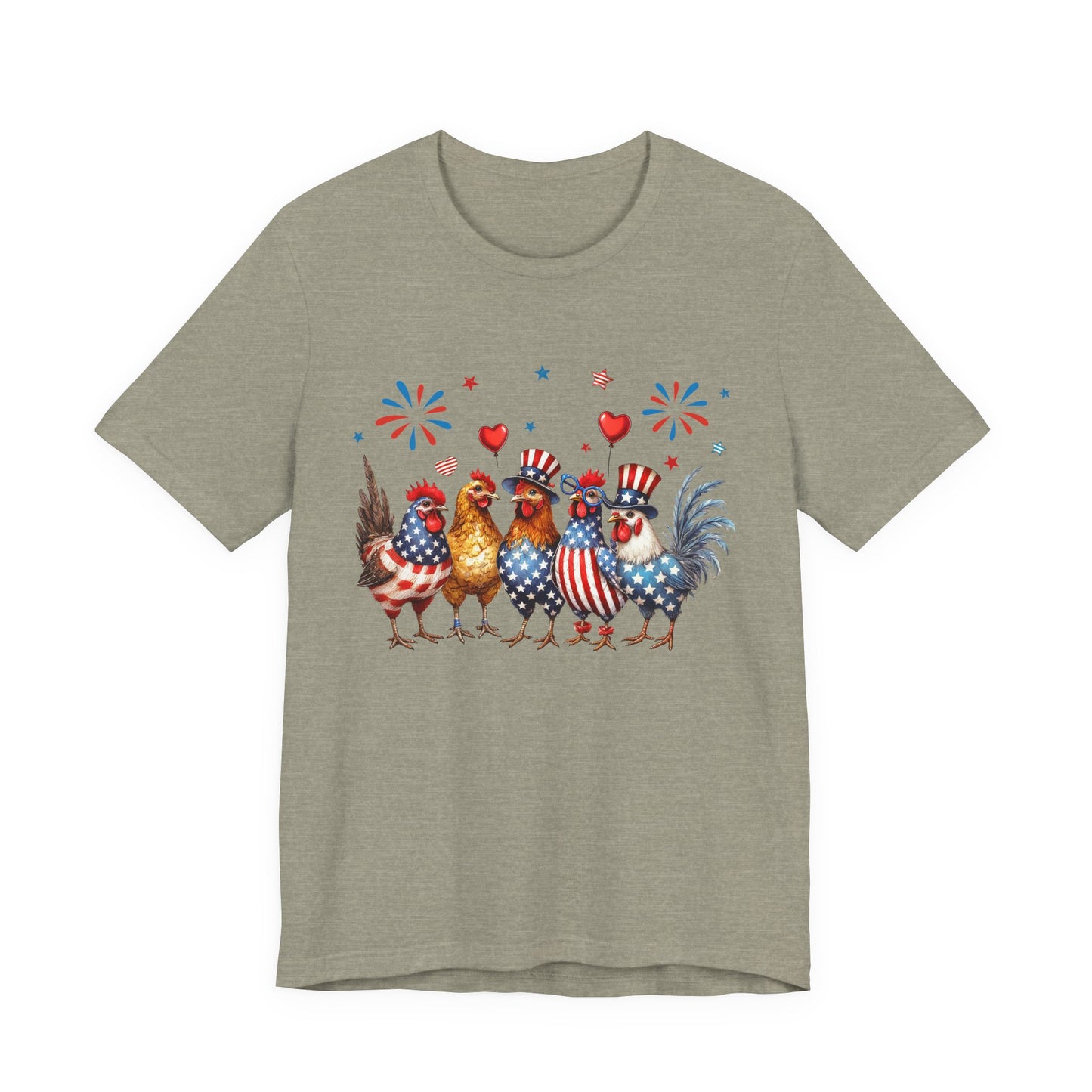 Chicken Patriotic Tee