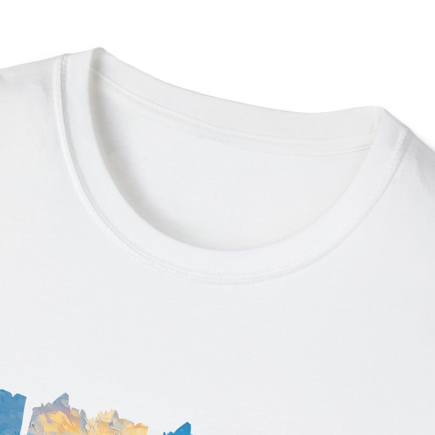 Beach Sunset Panel T-Shirt — Scenic Coastal Graphic Tee