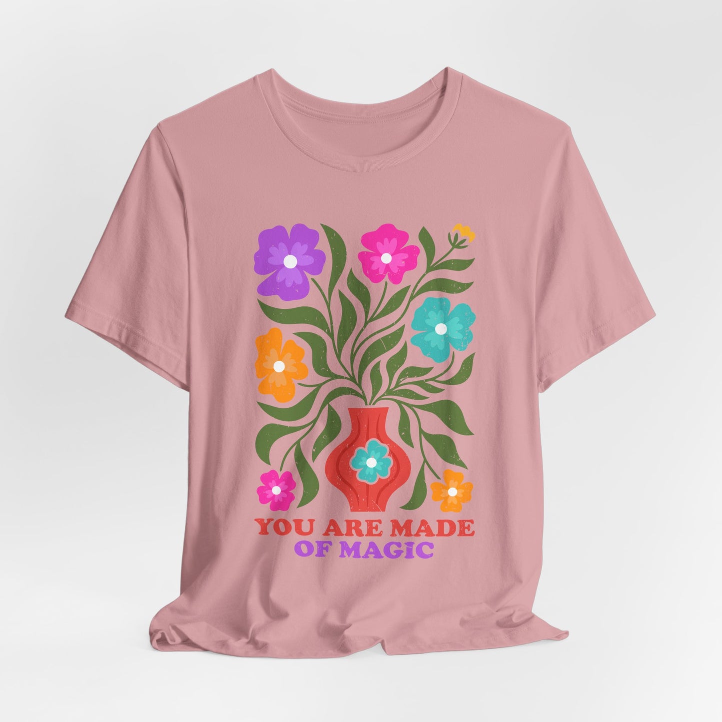 Floral 'You Are Made of Magic' Tee