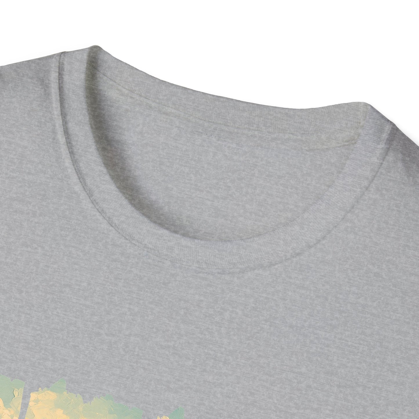Mountain Meadow T-Shirt — Scenic Landscape Panel Tee