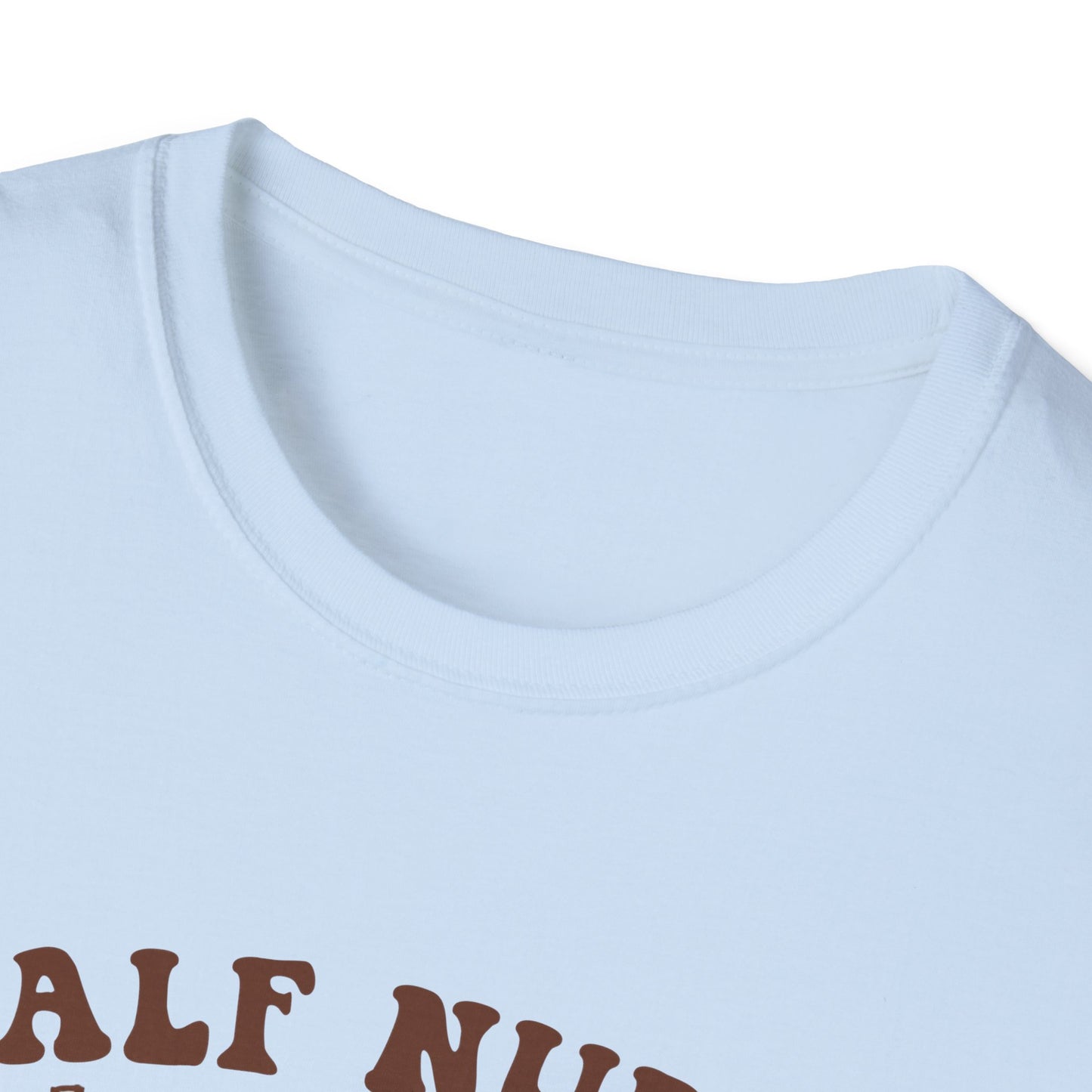 Half nurse half coffeeUnisex Softstyle T-Shirt