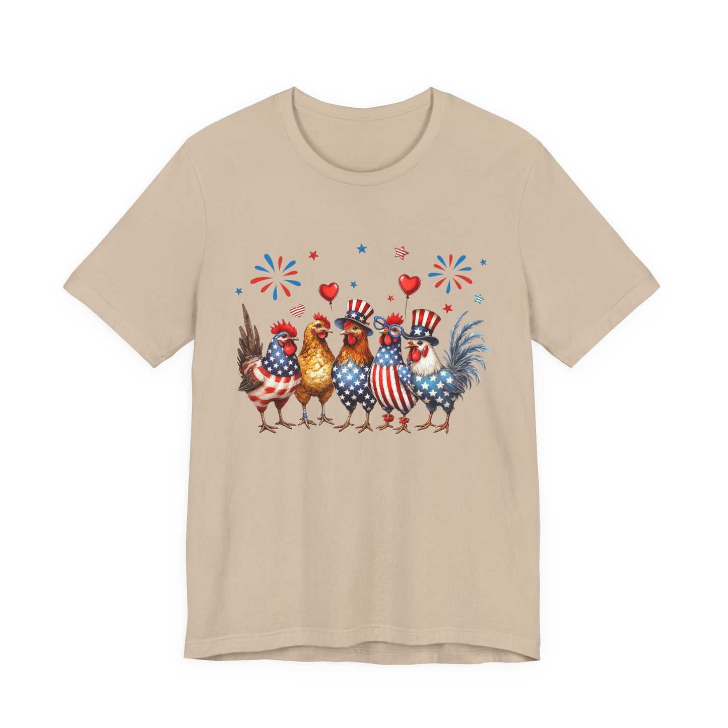 Chicken Patriotic Tee