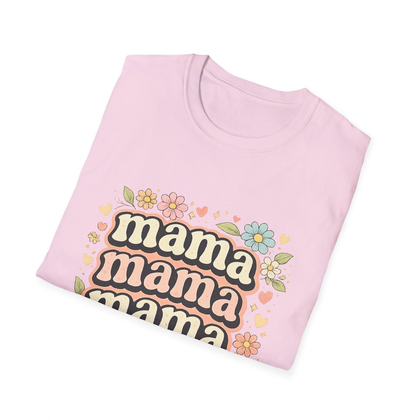 Mama Floral T-Shirt — Retro Mom Gift for Mother’s Day