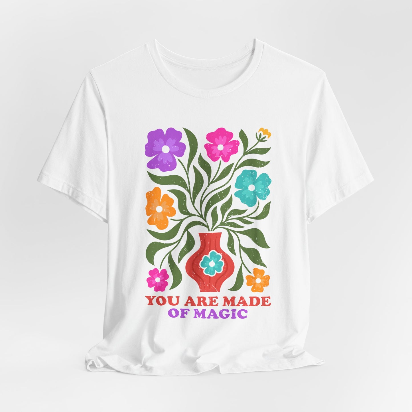 Floral 'You Are Made of Magic' Tee
