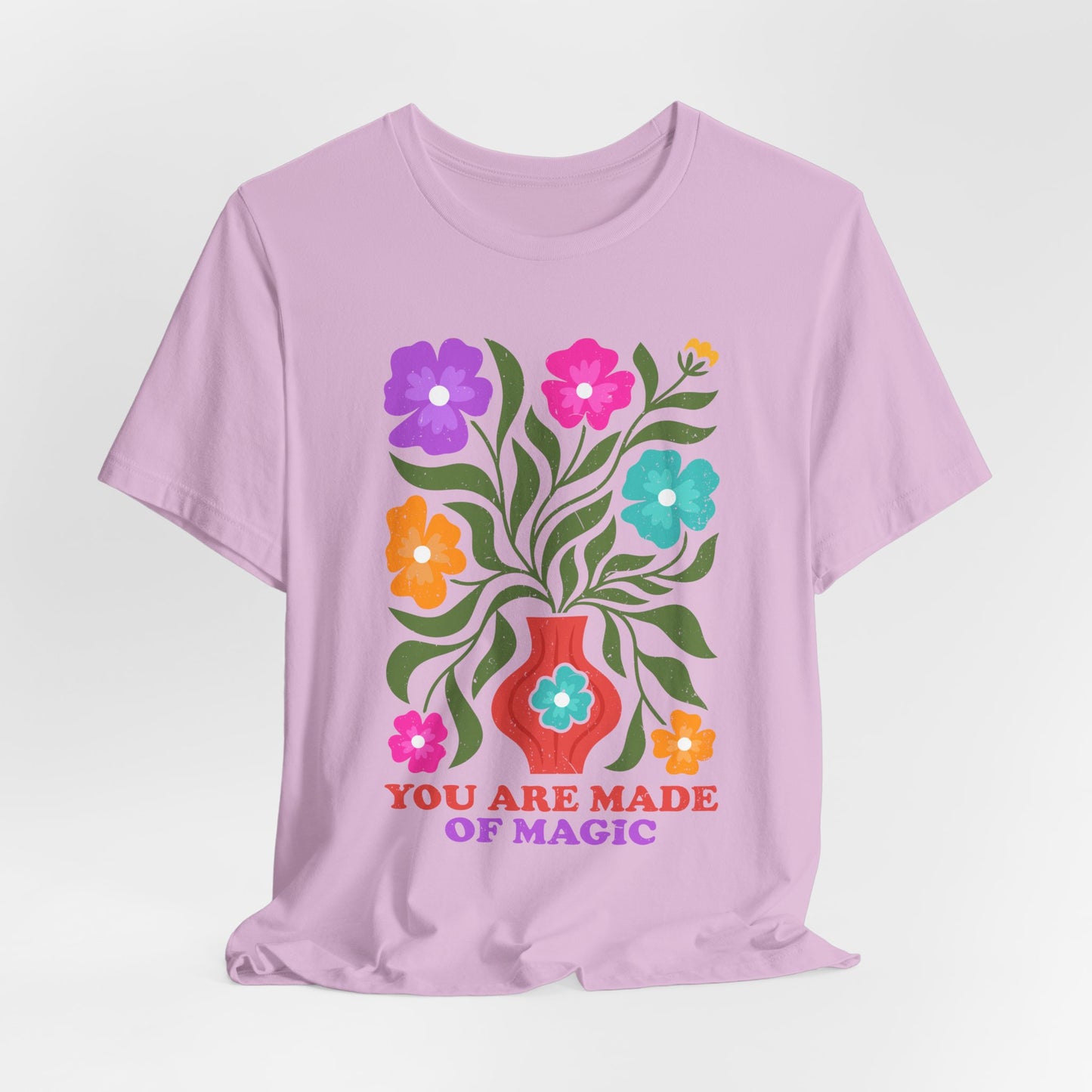 Floral 'You Are Made of Magic' Tee