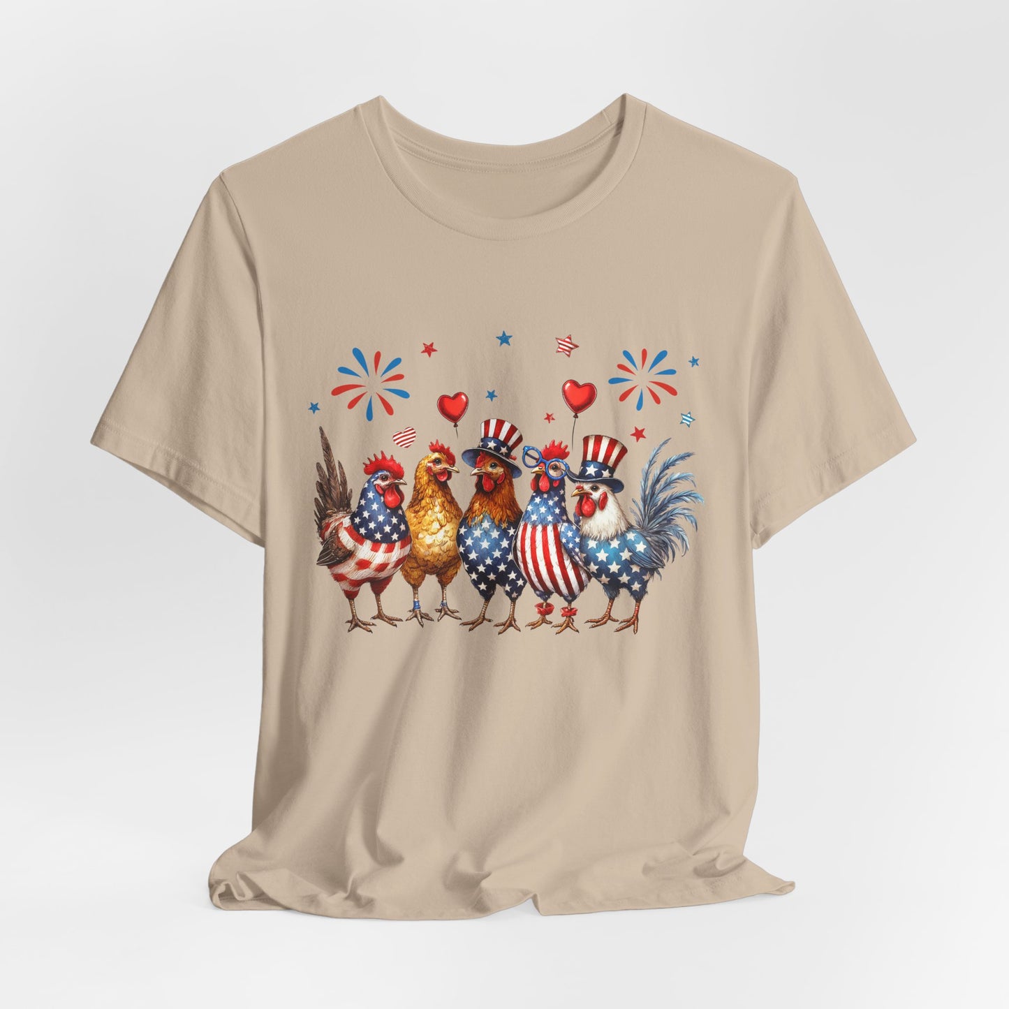 Chicken Patriotic Tee
