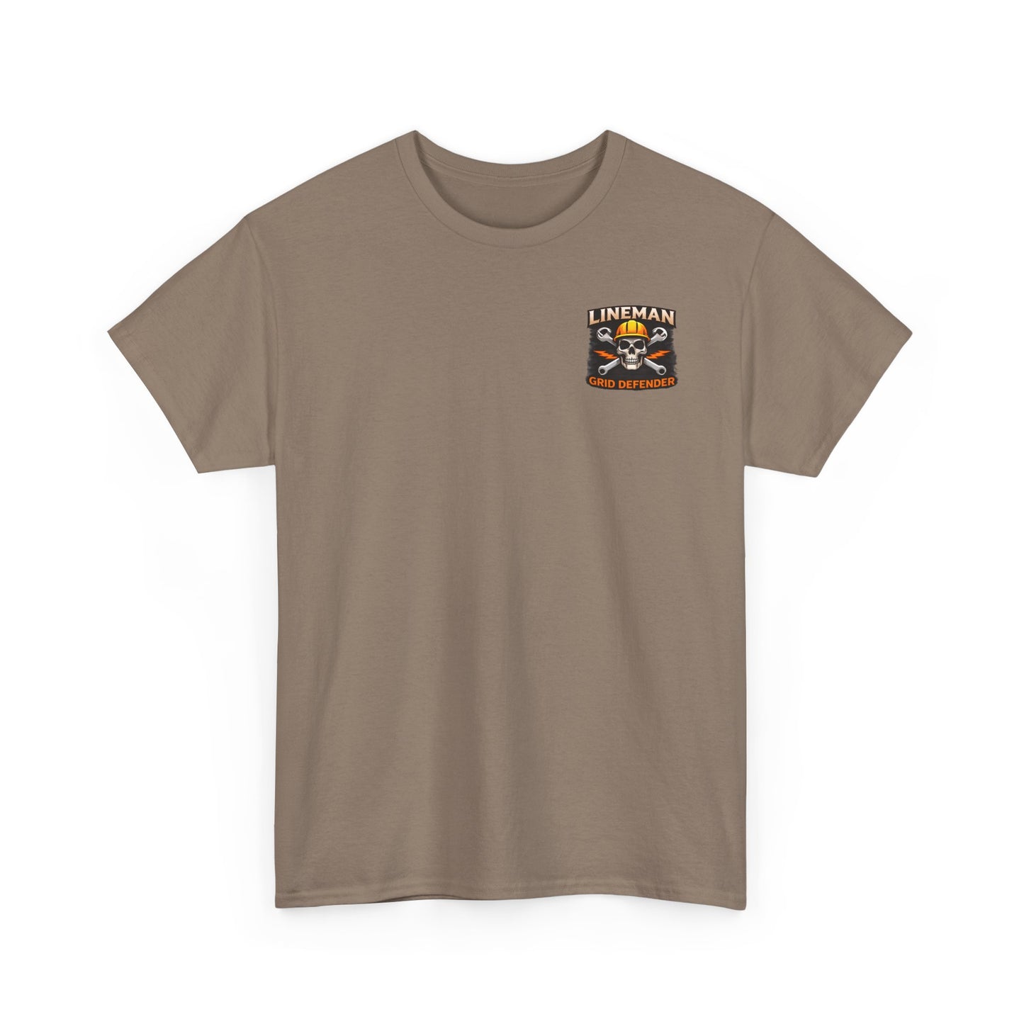 Lineman-Built to work-Born to climb Unisex Heavy Cotton Tee