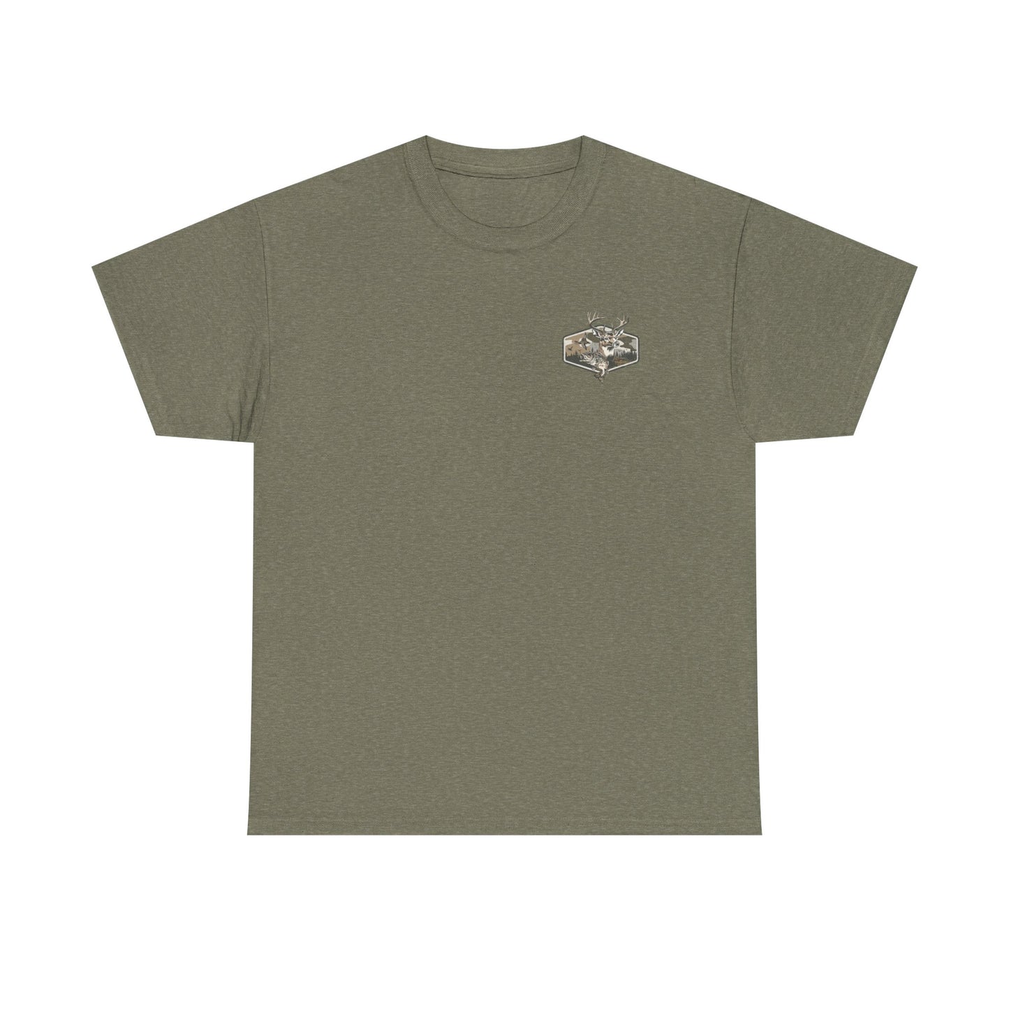 Deer Hunter Graphic Tee — Buck & Forest Outdoor T-Shirt